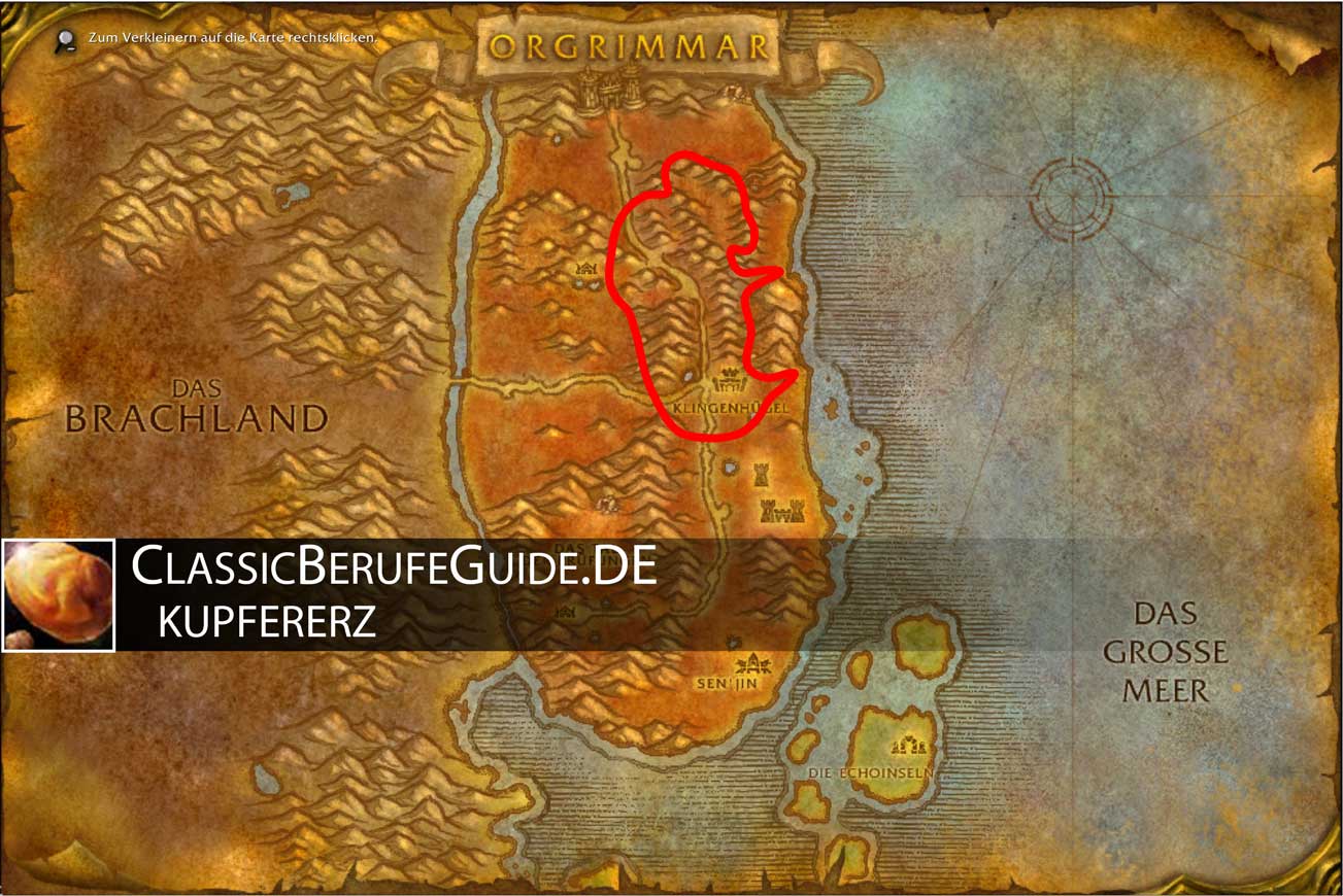 Wow-classic-kupfer-erz-farmen-horde-durotar